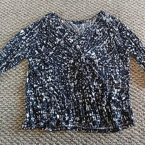 PLUS SIZE APT 9 SIZE 0X 3/4 LENGTH TOP